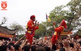 Tưng bừng trẩy hội rước pháo Đồng Kỵ - Bắc Ninh